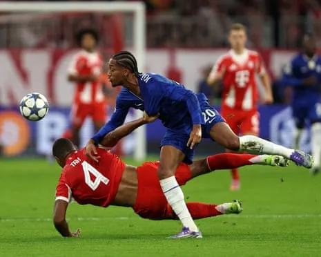 Chelsea's manager fumes after Bayern Munich center-back Tah escapes red card in UCL loss